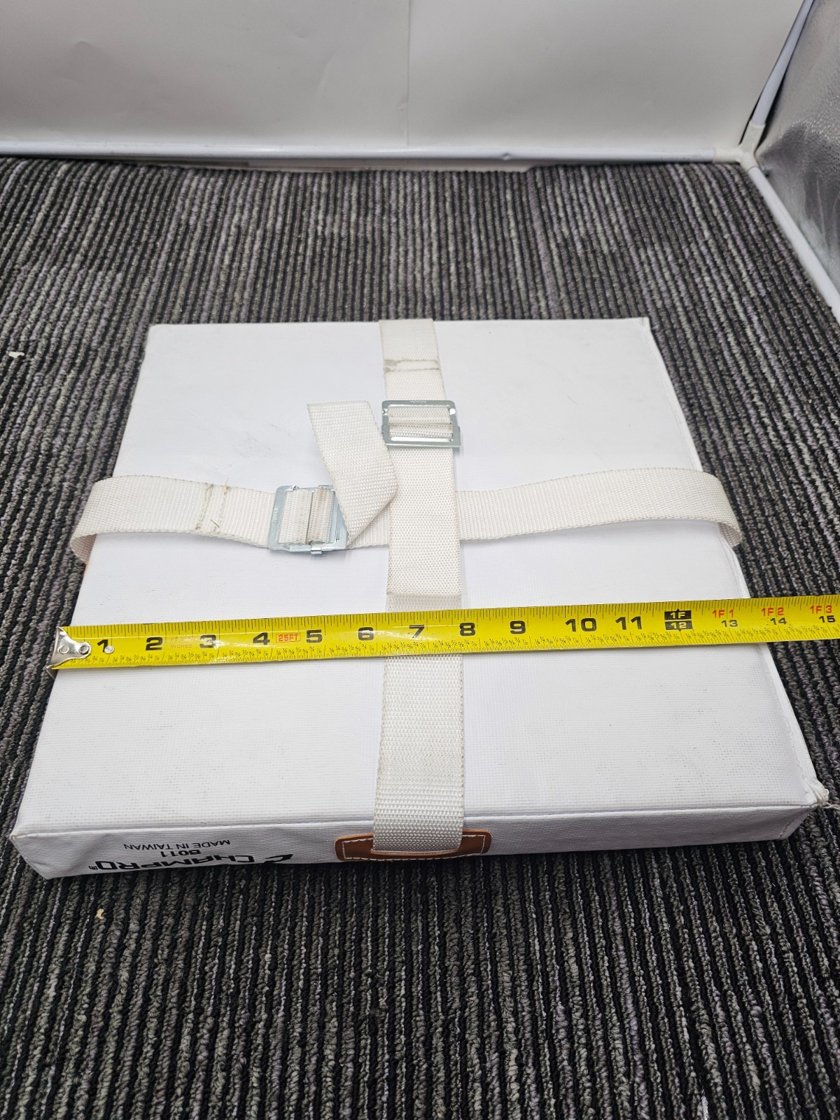 Champro B011 Unisex 14" x 2" PVC Quilted Base White