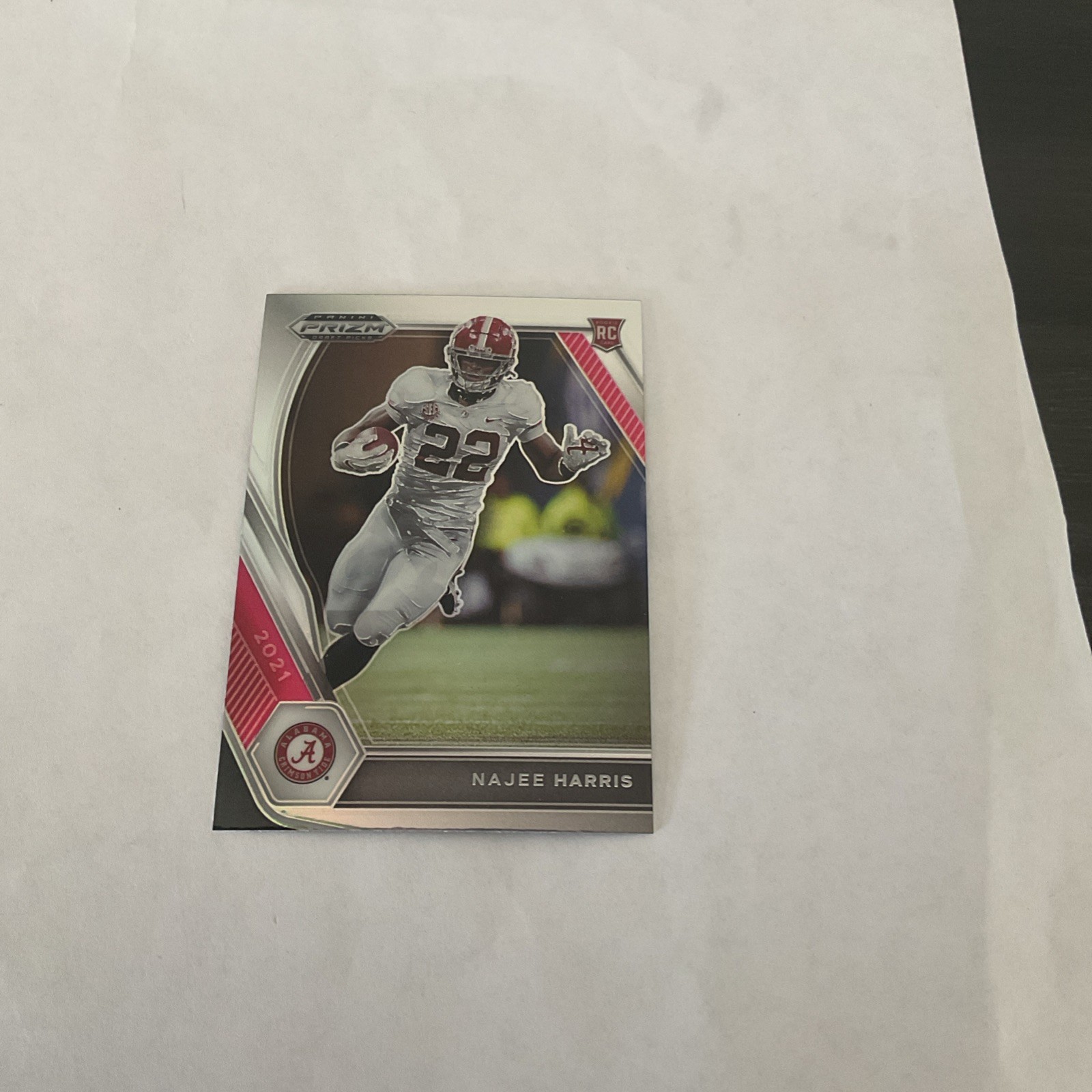 2021 Panini Prizm Draft Picks - Najee Harris #102 Silver Prizm (RC)