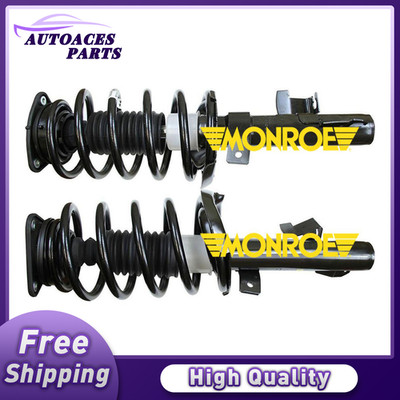 2 Monroe Left+Right Front Struts Shock Coil Springs for Mazda