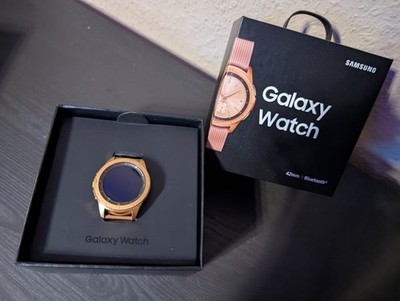 Samsung Galaxy Watch 42mm Rose Gold | DEFEKT: Reagiert auf Strom | inkl. OVP & Z