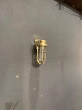 Antique Nautical Bulkhead Wall Light Fixture Solid Brass Marine Ship Lamp