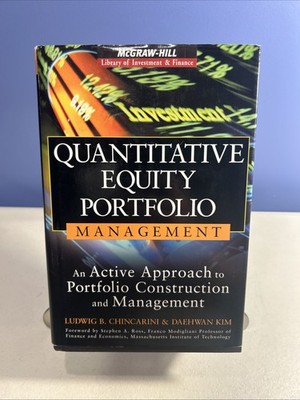 Quantitative Equity Portfolio Management: An Active Approach, HC, Very Good