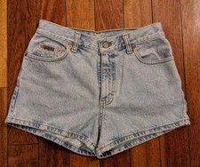 Vintage Calvin Klein Womens High Waist Denim Shorts Size 5