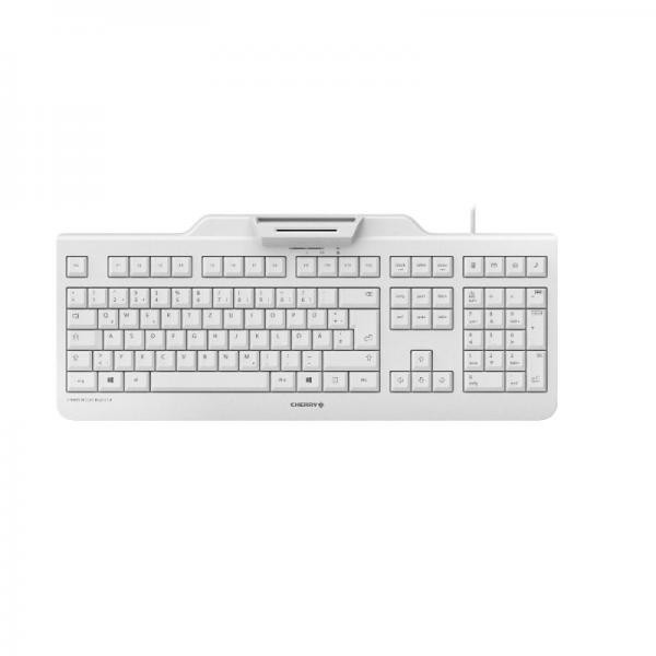 4055222 CHERRY CHERRY JK-A0400FR-0 tastiera USB QWERTZ Francese Bianco