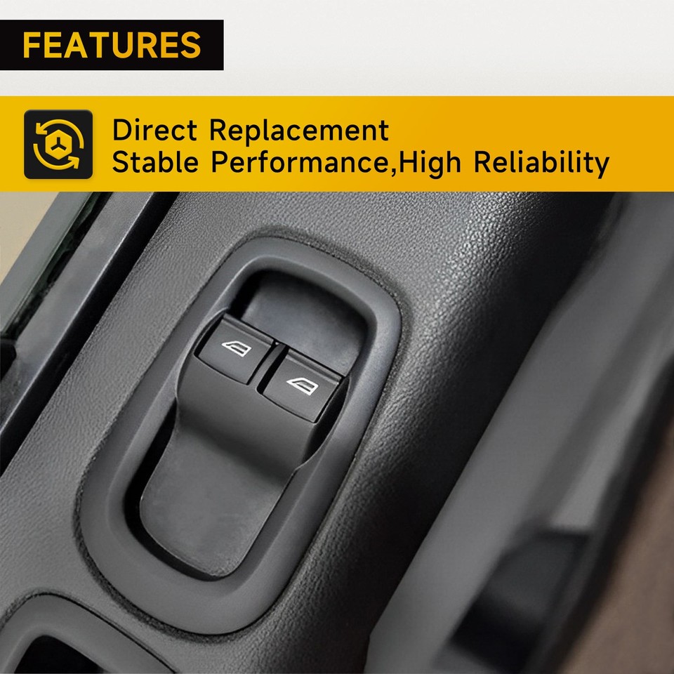 Drivers Side Door Double Window Switch For Ford Transit MK8 Custom 2014 ...