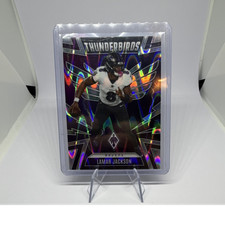 2025 Panini Phoenix Thunderbirds Lamar Jackson Serial #4/99 Ravens