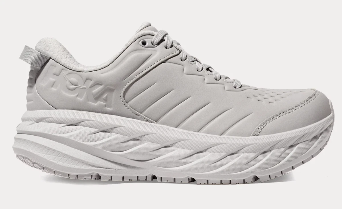 Hoka Bondi 8 Wide Mens Size 8.5D Harbor Mist Lunar Rock Grey Womens 10D Hoka One One HOKA Bondi 8 Harbor Mist W for sale | eBay main image 4