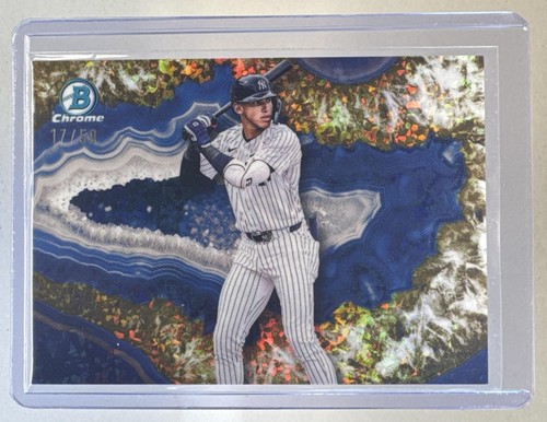 George Lombard Jr. [Gold] #C-14 2025 Bowman Draft Crystallized card