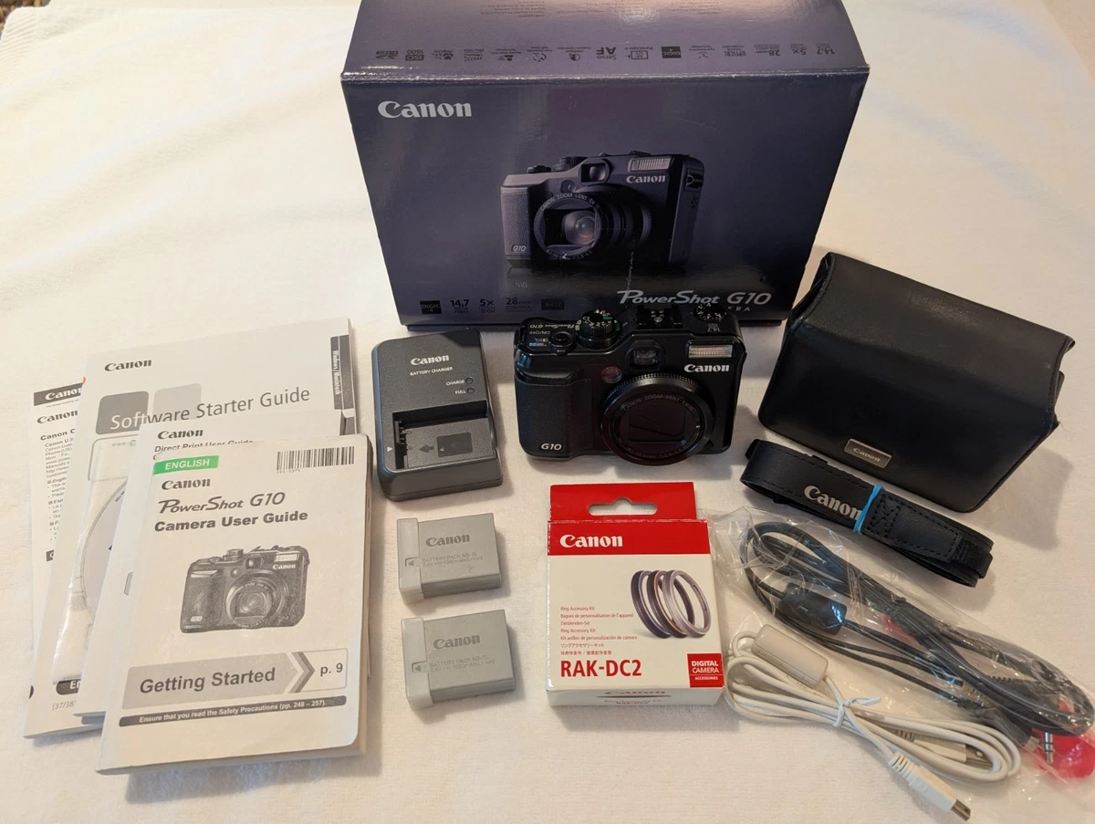 25+ Canon PowerShot G10 Digital Cameras for sale | Updated Oct 2026
