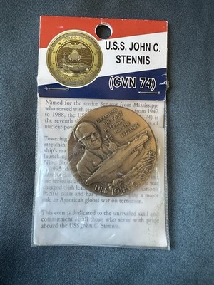 Northwest Territorial Mint USS John C. Stennis CVN 74 Challenge Coin