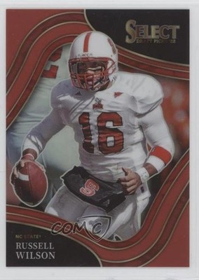 2022 Panini Select Draft Picks Field Level Red Prizm 149/149 Russell Wilson 0t1f