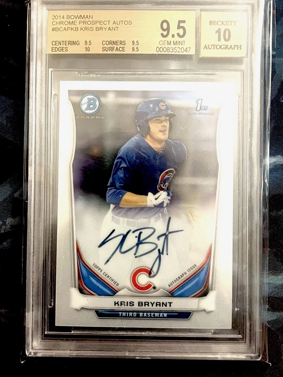 Kris Bryant Rookie Baseball Trading Cards for sale | eBay