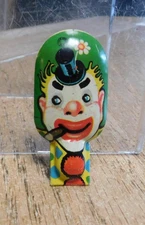 Vintage T Cohn Noisemaker Goofy Character Tin Litho Clicker