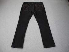 John Varvatos Pants Mens 32x32 Skinny Jeans Black USA Wight Dark Wash Denim