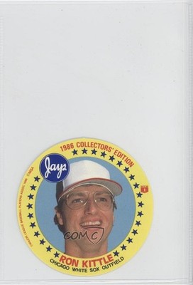1986 Jays Potato Chips Discs Food Issue Ron Kittle 0b6