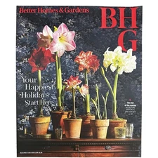Better Homes Gardens Magazine BHG December 2025 Happiest Holiday Starts Here