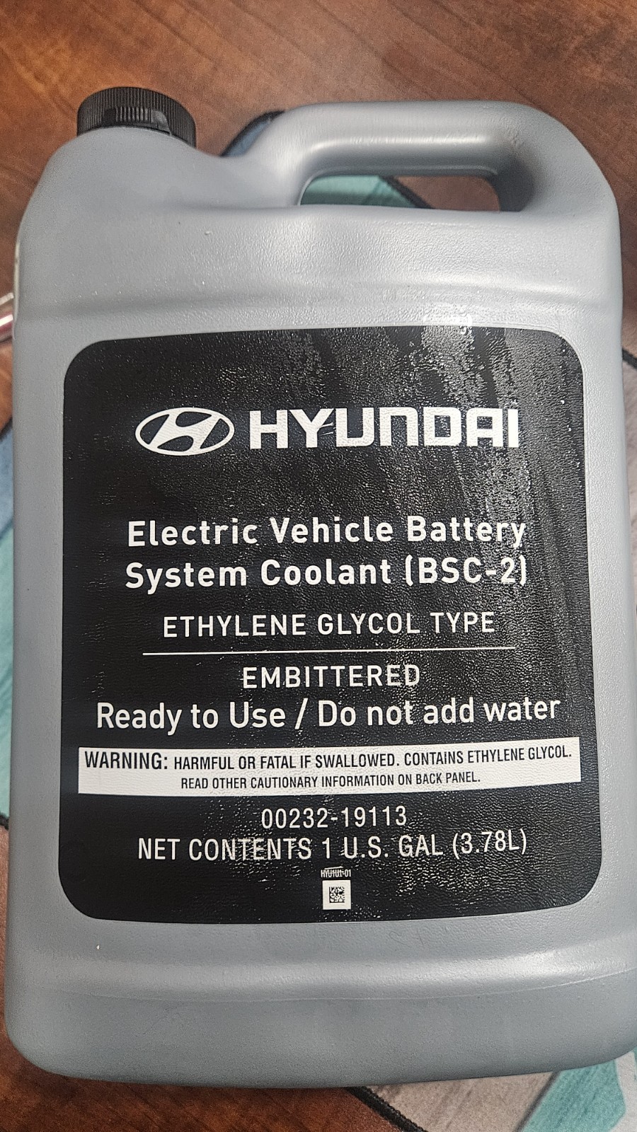 Genuine Hyundai Electric Vehicle Battery Syste 00232-19113