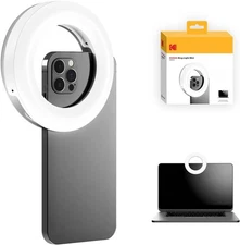 Kodak 4 inch LED Ring Light Mini for Smartphones & Laptops