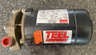 Teel pump 1P788 and motor 6K580, 1/2 hp, 3480rpm single phase
