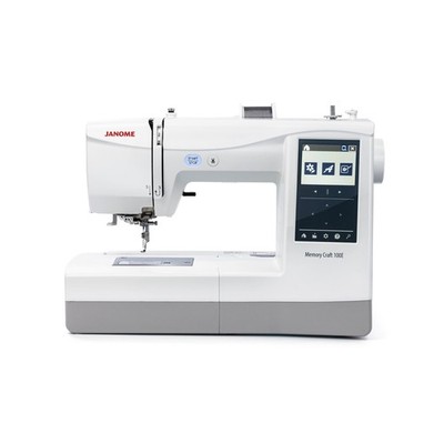 Janome Memory Craft 100E Embroidery Only Machine - Max Embroidery 5.5'' x 5.5''