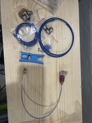 2M 3D Printer Bowden Tube Kit, PTFE Tubing with PC4-M6 & PC4-M10 Fittings