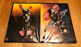 Vintage LEGO 6894 Blacktron Invader / Cruiser instruction manual only Legoland