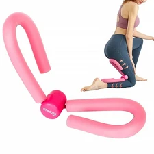 Thigh Exerciser Multifunction Thigh Workout Hip & Pelvis Trainer for Women Pink
