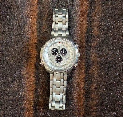Citizen Eco-Drive E870 Perpetual Calendar Chronograph Men's Watch, Needs battery