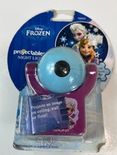 Frozen Projectable Nightlight Light Sensing LED Disney Elsa Anna