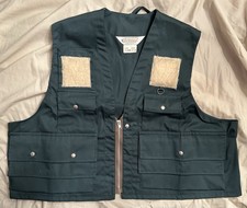 Vintage Sears Roebuck Ted Williams Fly Fishing Hunting Vest Size XL Xtra Large