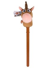 Disney Pixar Toy Story 5 Giddy-Up Bullseye Ride-On Hobby Horse Plush Head Sound
