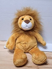 Dakin Lionel The Lion Plush Stuffed Animal 2005 12" Toy Bean Hard Eyes