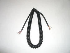 OPEK MC8-10 5FT REPLACEMENT HAND MIKE MICROPHONE CABLE COILED CORD 8 WIRE 