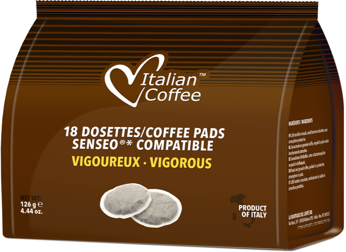 54 Pods Senseo compatible Italian Coffee Pads STARTER PACK! FREE FAST  SHIPPING!