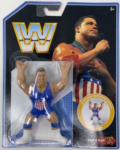 2018 MATTEL RETRO WWE SERIES 7 KURT ANGLE SEALED M...
