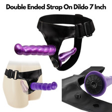 Harness Strap-On Realistic 2 Dildo Anal G-Spot Men Penis Pants Sex Toy for Women