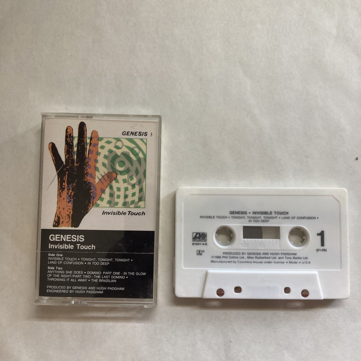 Genesis - Cassette - Invisible Touch | eBay
