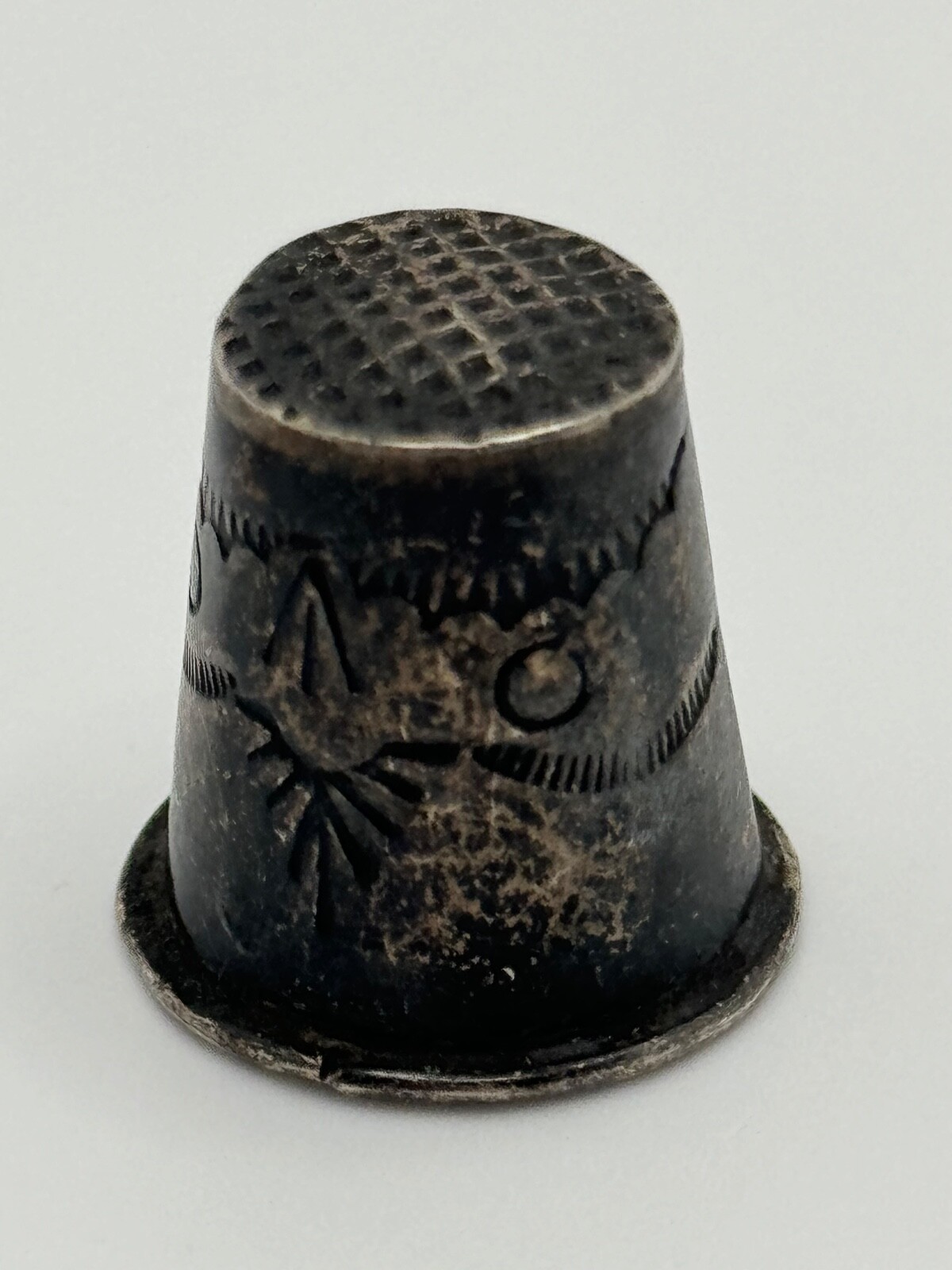 Vintage Native American Sterling Silver Thimble eBay