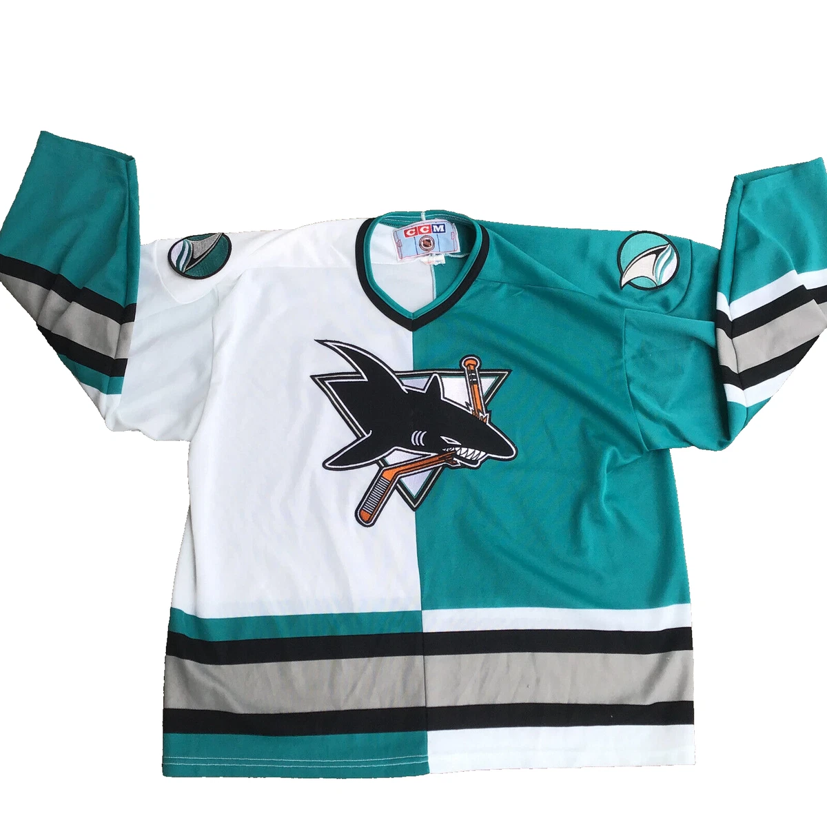 Vintage NHL San Jose Sharks Jersey - Men's Large