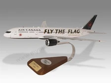 Boeing 787-9 Air Canada Desk Wood Airplane New Model Large Scale 1/144