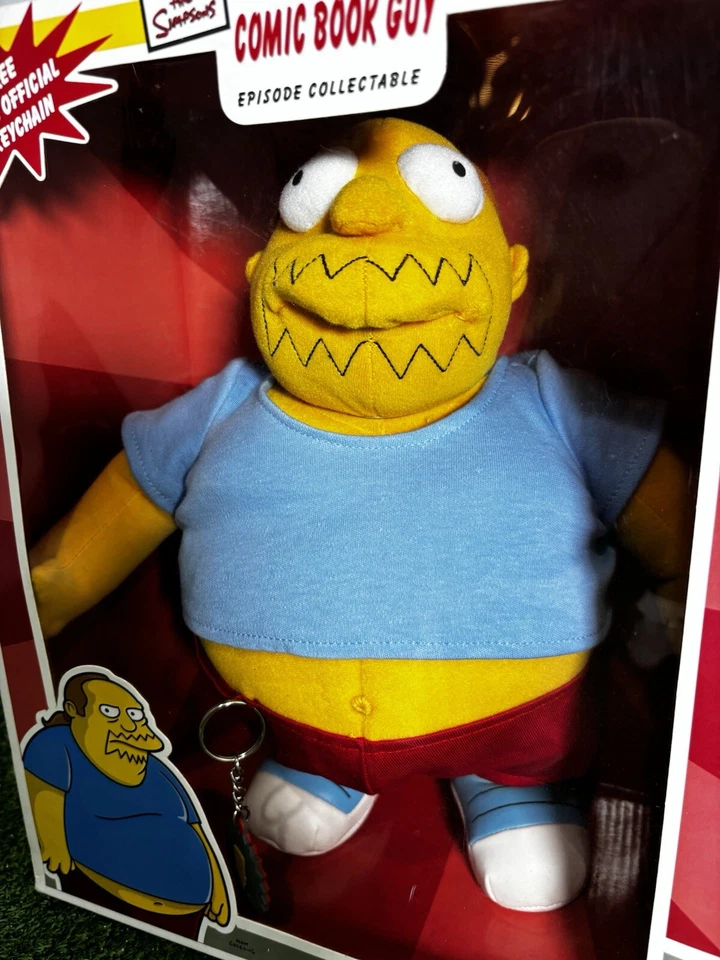 Cómic de peluche de Los Simpson Applause 2003 con caja ¡Extremadamente raro ver fotos! Foto 2 de 4