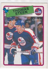 88/89 OPC...THOMAS STEEN...CARD # 254...JETS...FREE COMBINED SHIPPING