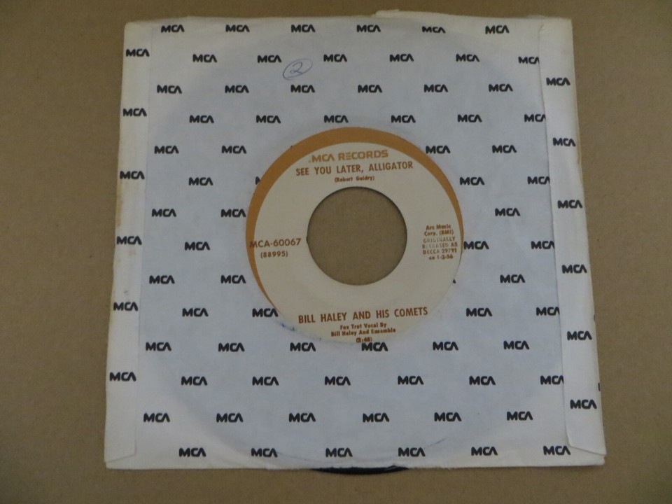 Bill Haley & His Comets Shake Rattle And Roll MCA 60067 7" Single