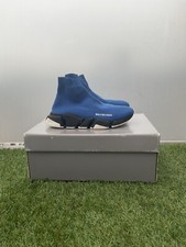 Balenciaga Speed Trainer Blue UK 5 EU 38 Women’s Sock Sneakers Authentic