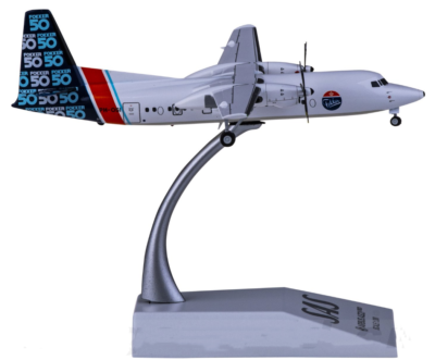 1:200 JC Wings FOKKER 50 Passenger Aircraft Diecast Plane Airplane