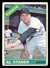 1966 Topps Al Stanek #437 - San Francisco Giants