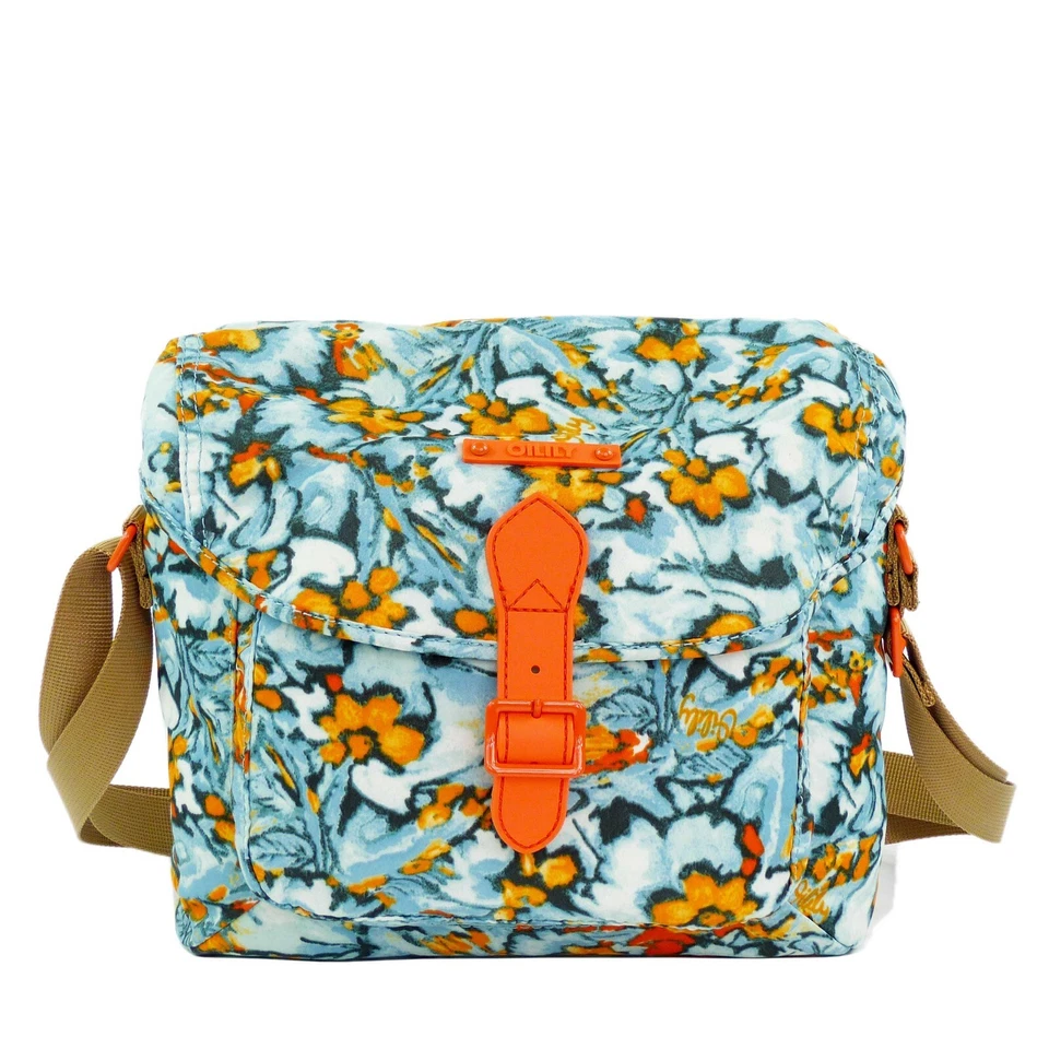 Oilily Camo Flower M Shoulder Bag Crossbody New - Image 2 of 2