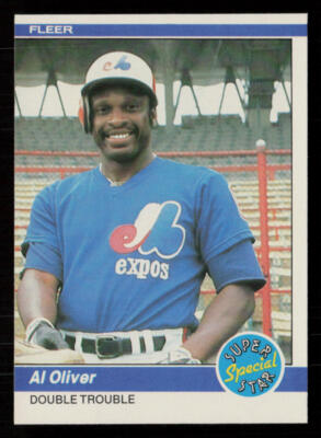 1984 Fleer Al Oliver #632 Montreal Expos Baseball Card