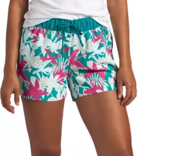 The North Face Womens Class V Shorts Green Size Medium Regular UK