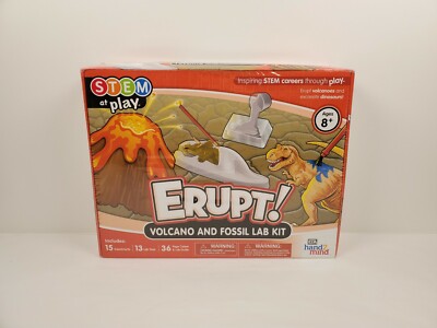 STEM at Play Erupt! Volcano and Fossil Lab Kit ETA hand2mind New